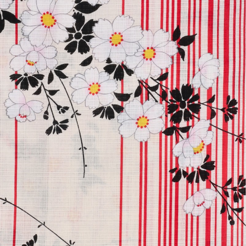 婦人『きらみやび』変わり生地仕立て上がりゆかた