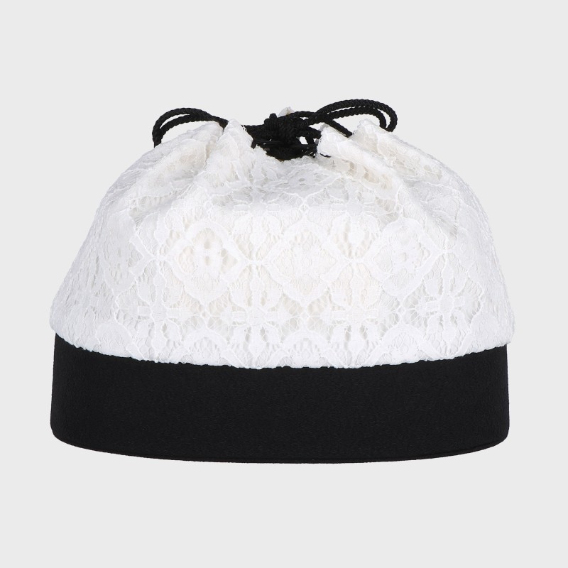 婦人『Wa de Modem』レース楕円丸底巾着 卒業式・袴