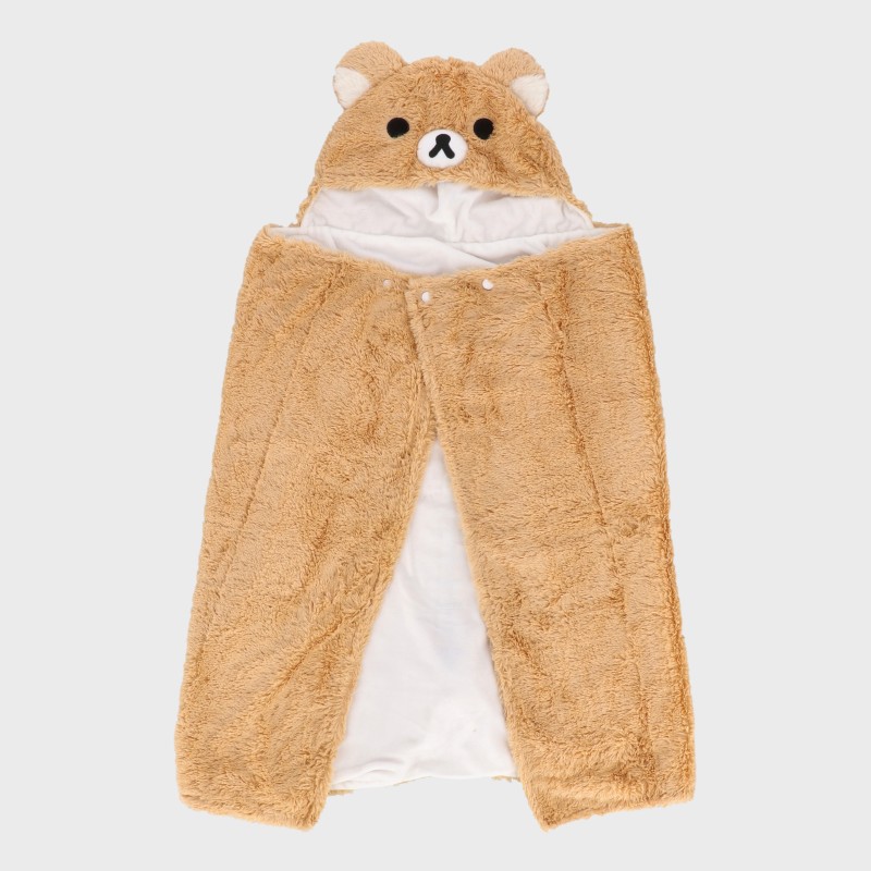 『リラックマ/Rilakkuma』フード付きブランケット
