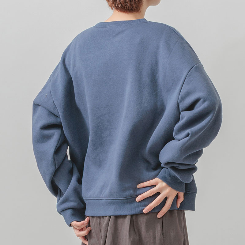 婦人『m.m.o』裏起毛スウェット刺繍PO