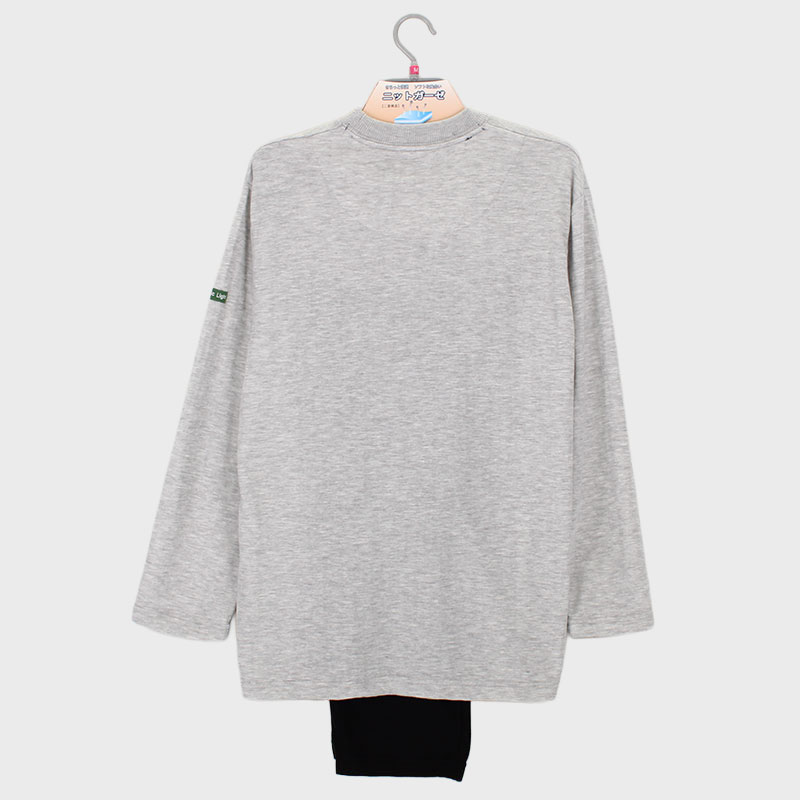 紳士『Nordic Light』ニットガーゼ丸首Tスーツパジャマ