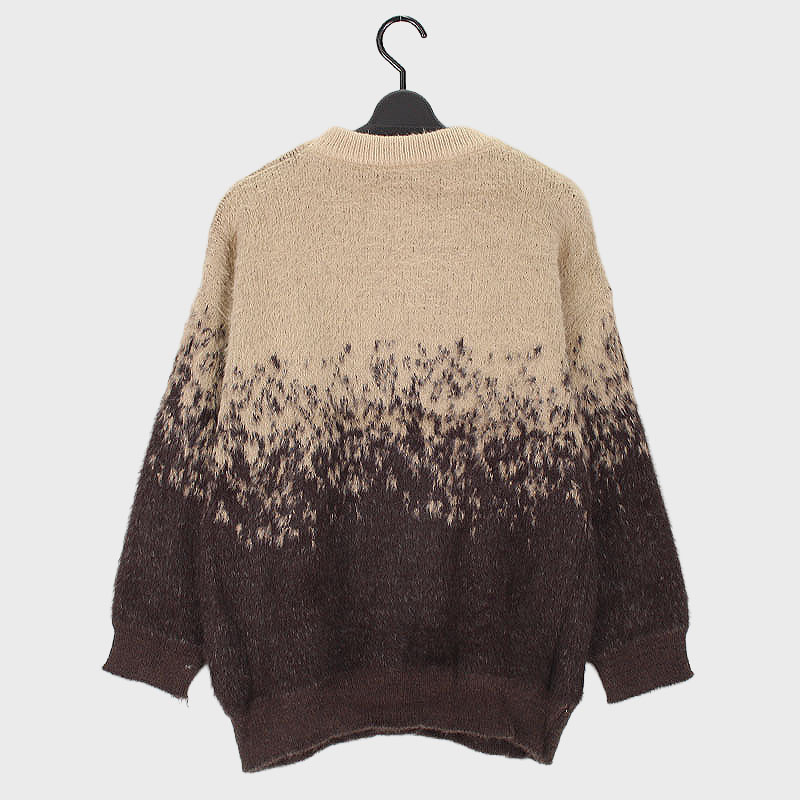 婦人クルーネックセーター(グラデーションカラー)