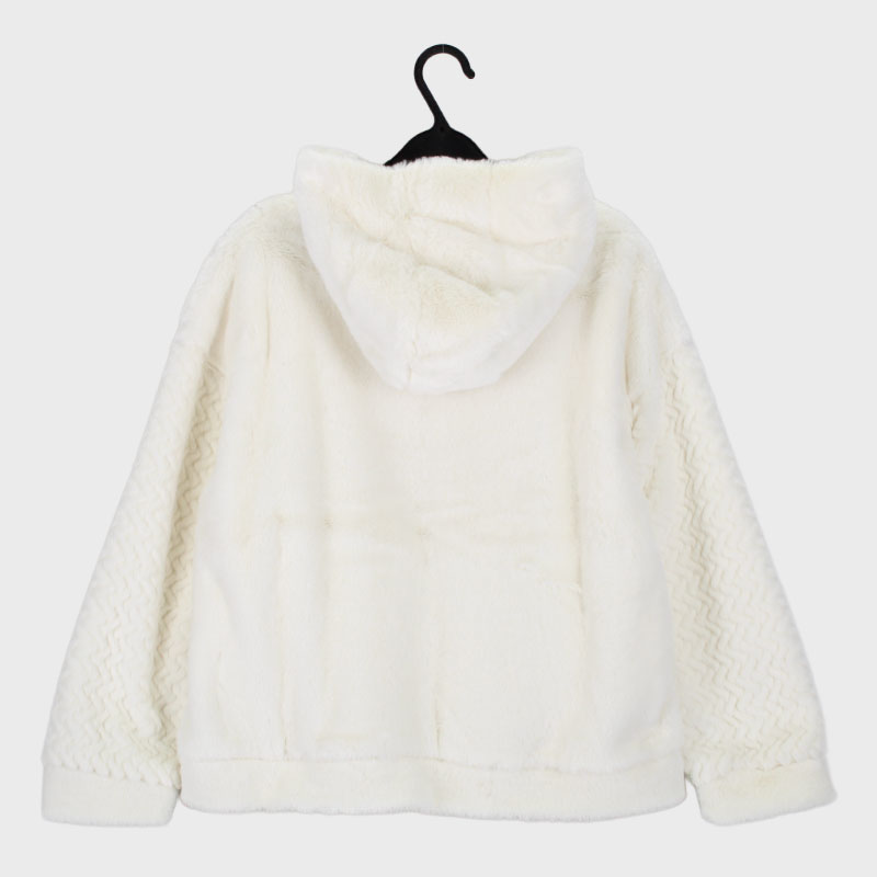 婦人ファーアウター(チャック)