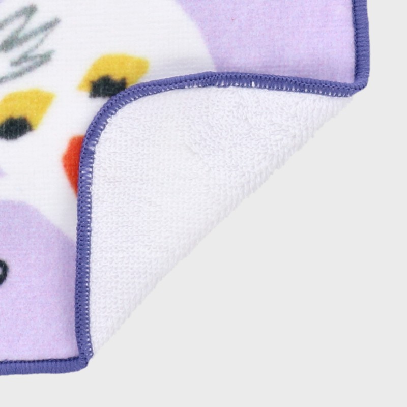 めがねうさぎ『どこどこメガネ』プリントハンカチ《WEB》