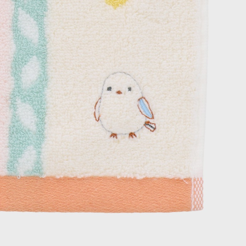 プチフルールバスタオル