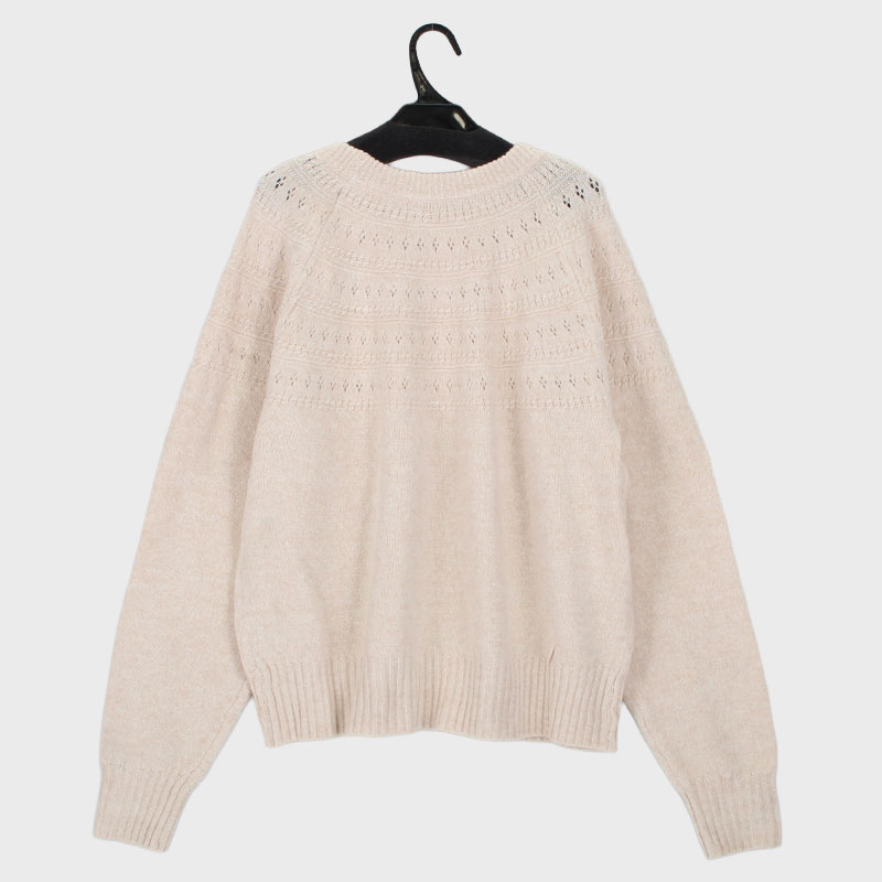 婦人『m.m.o.』求心柄プルオーバー