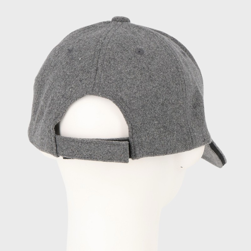 『POLO CLUB』ウール混フラノ6方CAPキャップ/サイズ調節可
