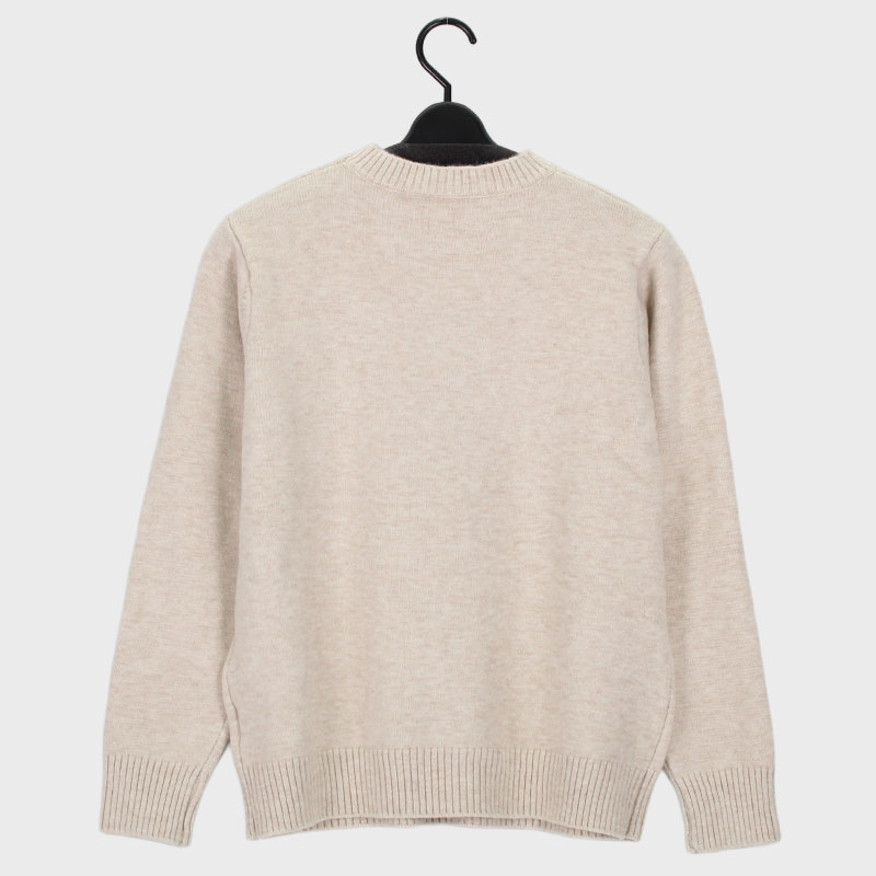 婦人丸首セーター(女の子3人)