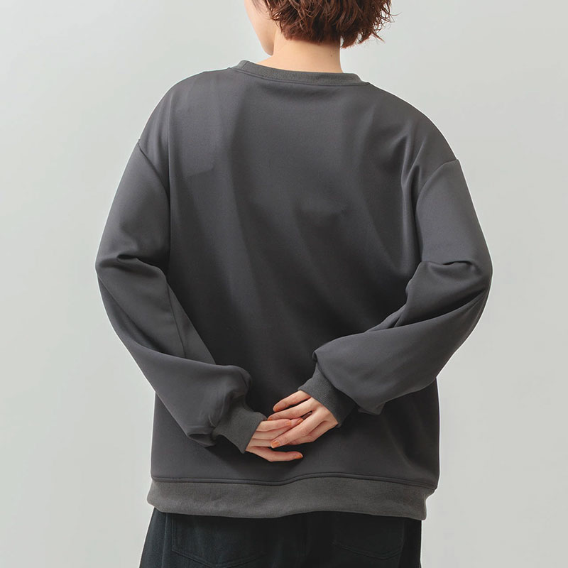 婦人『teMite』異素材づかい切替プルオーバー