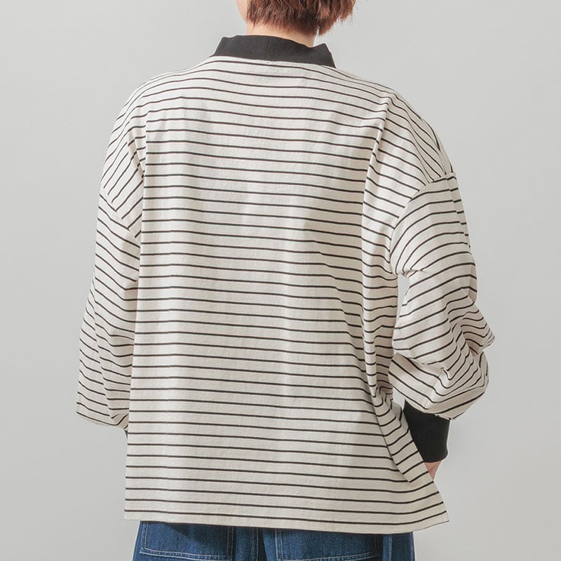 婦人『m.m.o』コットンバスクボリューム袖PO
