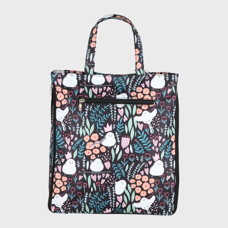 婦人シマエナガ柄A4トート