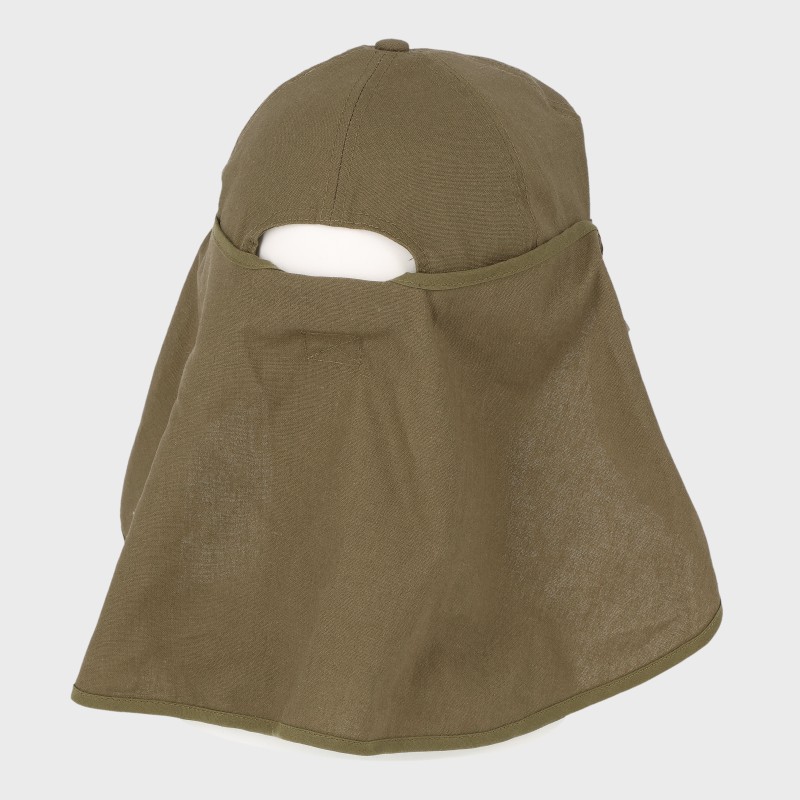 紳士『SPEED WINGS』麻混・タレ付きCAPキャップ/タレ取り外し可能