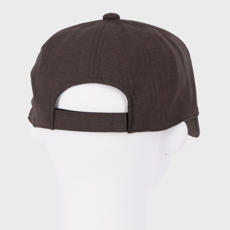 『LUCIANO VALENTINO』シャンブレーワイドCAPキャップ/サイズ調整マジックテープ式