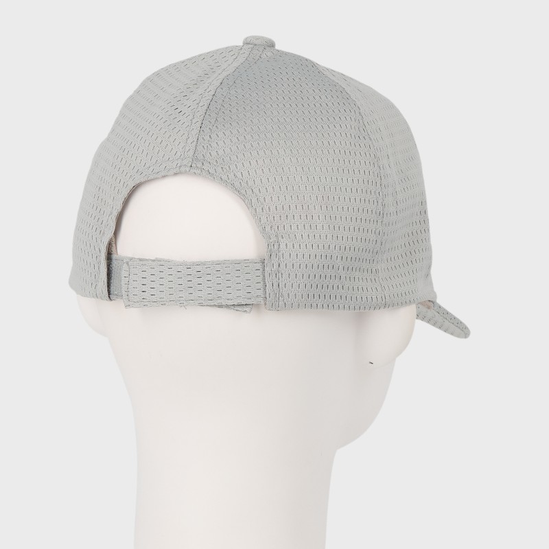 紳士焼けないタレ付きメッシュキャップハット/UVケア・取り外し可能