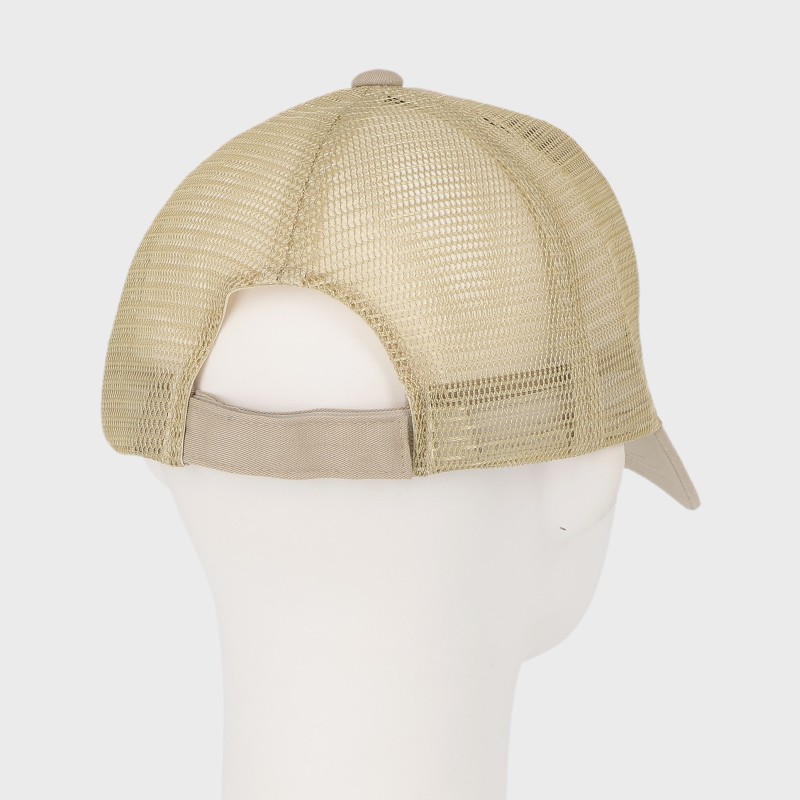 紳士『DUNLOP』コットンツイル6方メッシュCAPキャップ(ピス付き)