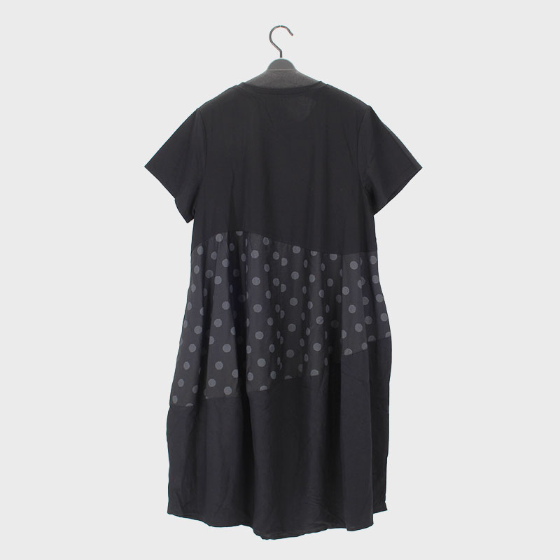 婦人半袖デザインワンピース