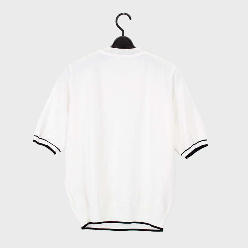 婦人半袖デザインセーター