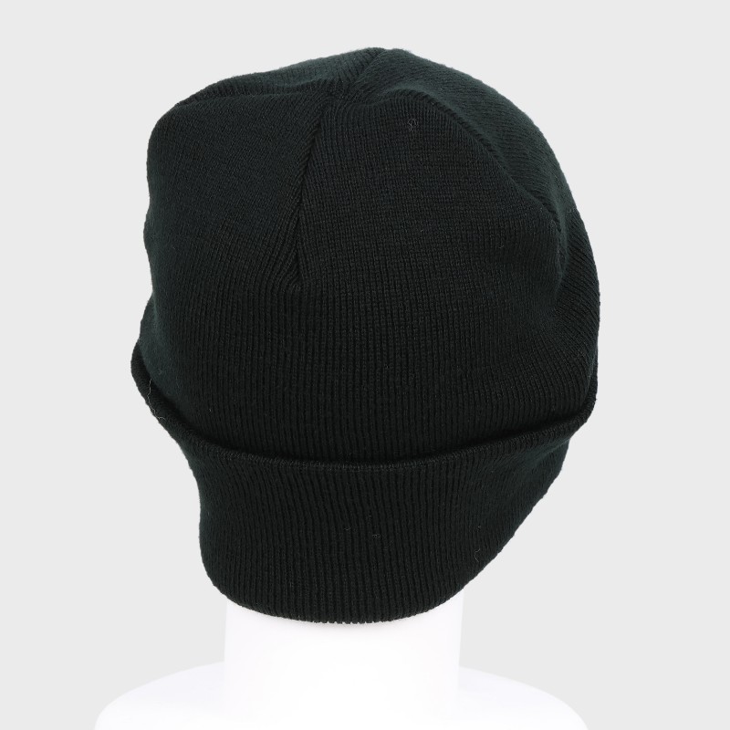 『DUNLOP』細リブ編みロゴ刺しゅう入りニットワッチ