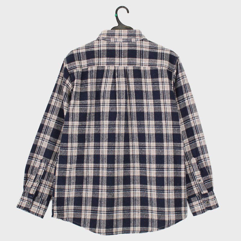 紳士ビエラチェックオーバーシャツ