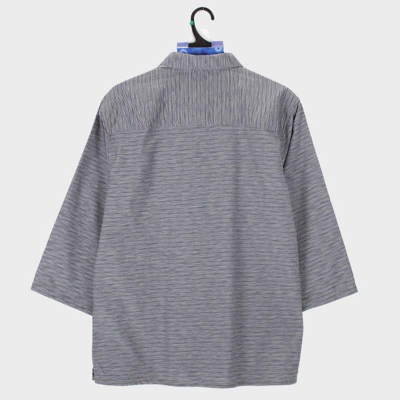 紳士7分袖シジラシャツ