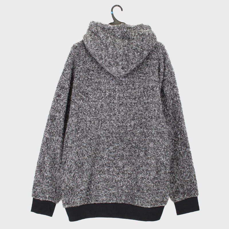 紳士ボアフリースプルパーカ