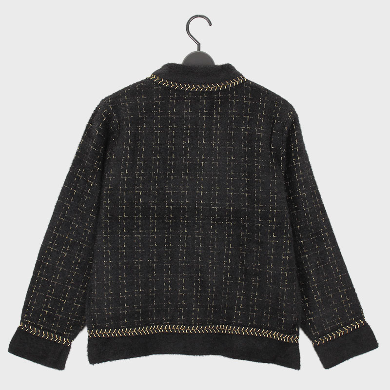 婦人シャギーニットカーディガン