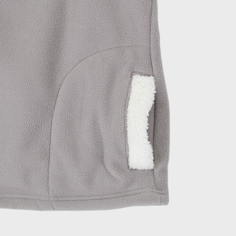 婦人LLサイズフリースジップアップベスト