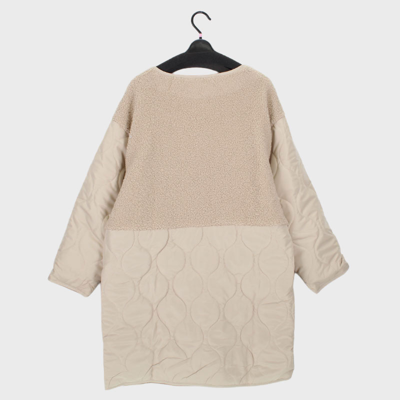 婦人キルティングコート
