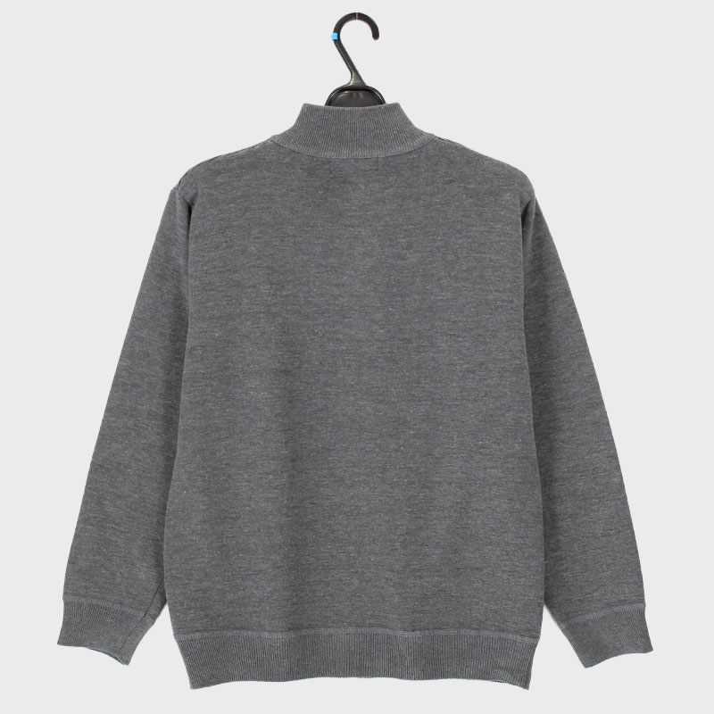 紳士裏フリースボンディングニットジャケット