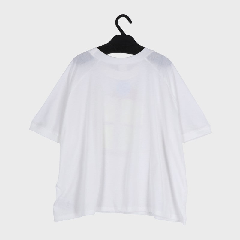 婦人ぱんぱかトーストプリントラグランTシャツ