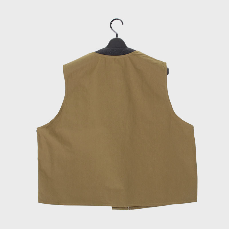 婦人布帛デザインベスト(セットアップ可能)