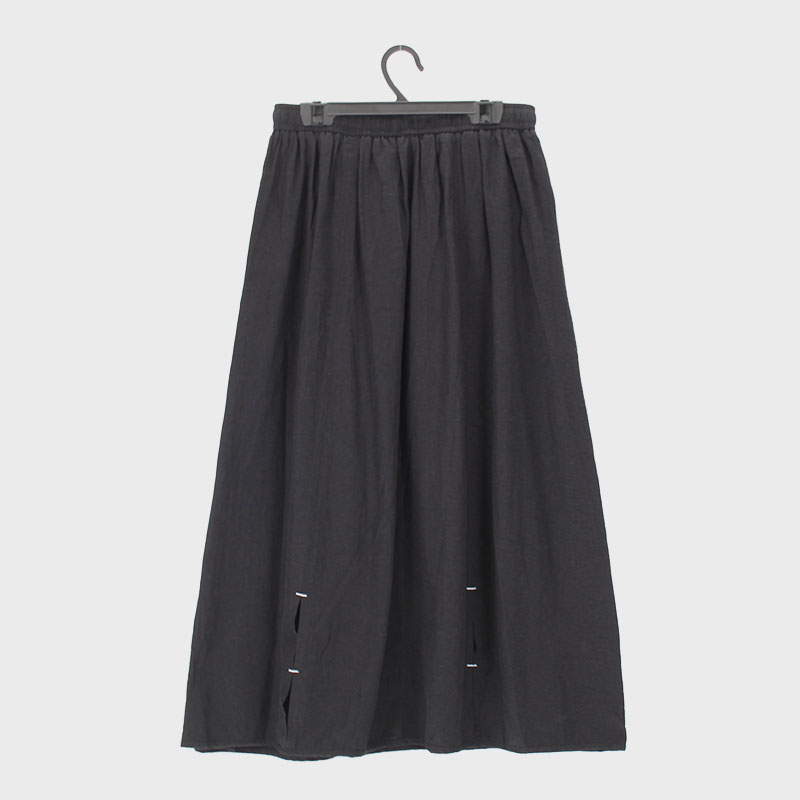 婦人デザインフレアースカート(セットアップ可能)