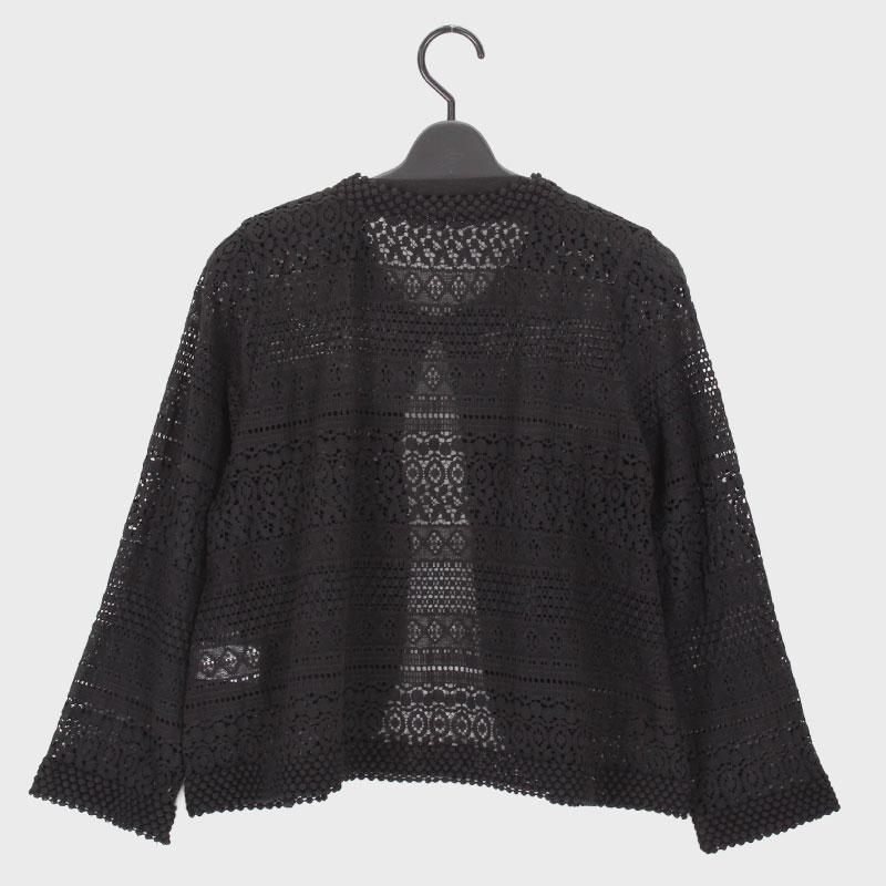 婦人長袖レースボレロ