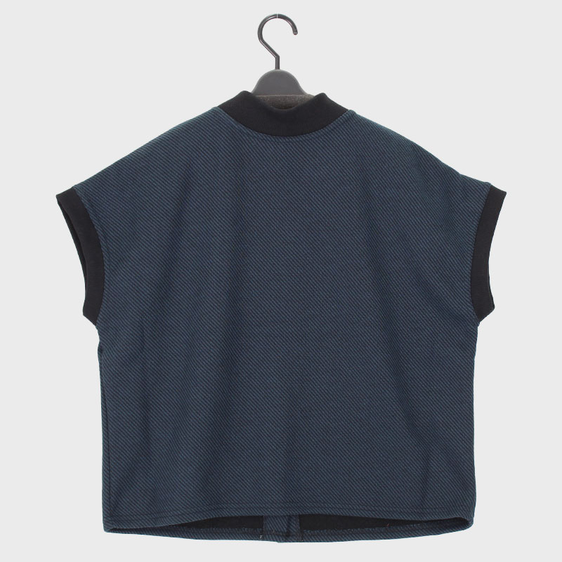 婦人裏起毛ベスト(スナップボタン)