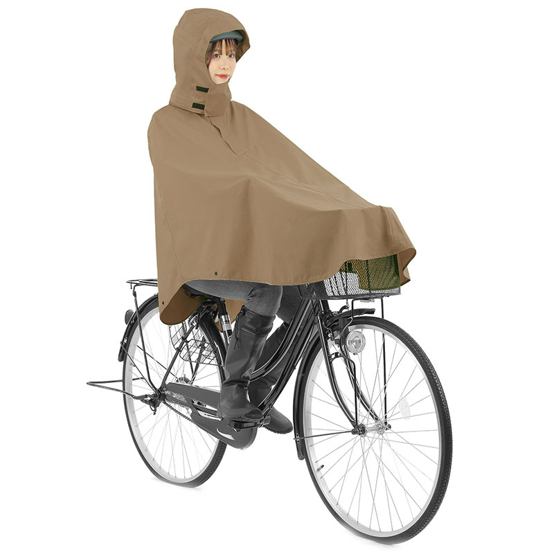 婦人サイクルカゴポンチョ 7472