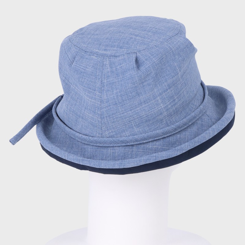 『日本製シリーズ』ふくれセーラーハット/接触冷感・UVケア