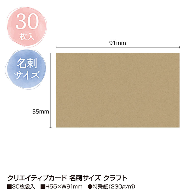 クリエイティブカード 名刺サイズ《WEB》