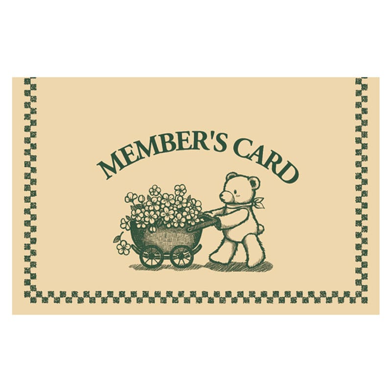 メンバーズカード 二つ折《WEB》