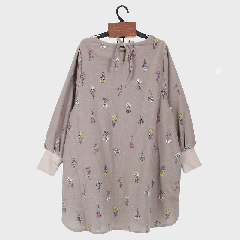 婦人裏フリース首ひもかぶり型カッポー