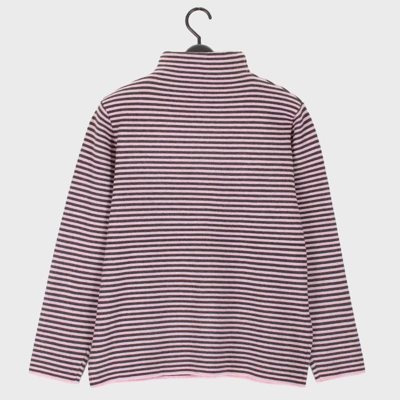 婦人ニット「ボーダー梅春カラー」