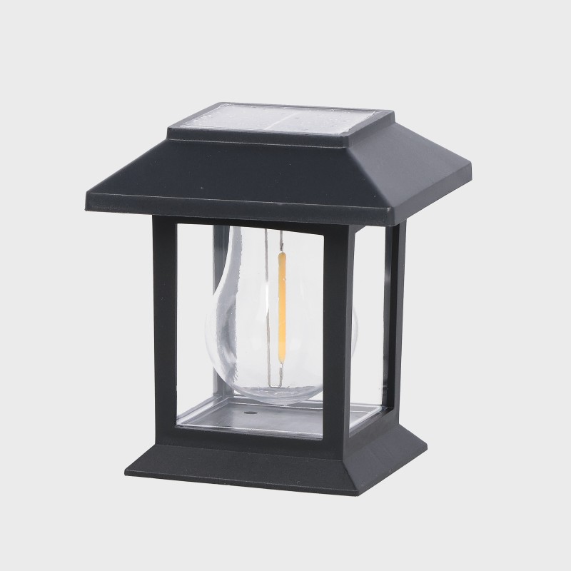 ソーラーガーデン電球型ライト