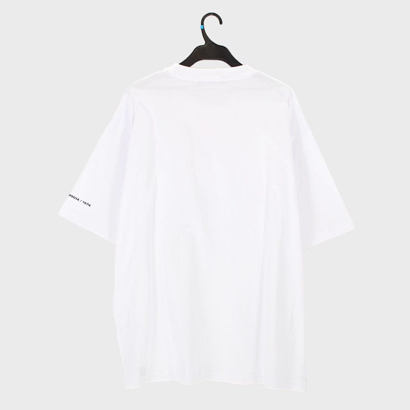 紳士半袖エンボスプリントクルーネックTシャツ『BALL』