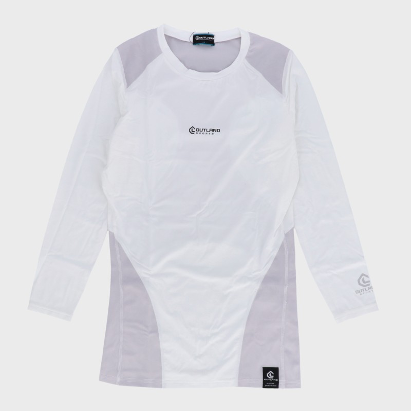 紳士「骨盤」から姿勢をサポートするコンプレッションインナーメンズ長袖丸首Tシャツ(58513)