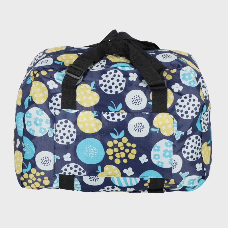 婦人フルーツ柄ボストンバッグ