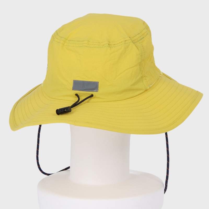 はっ水加工アドベンチャーハット/あご紐付き・サイズ調節可・男女兼用