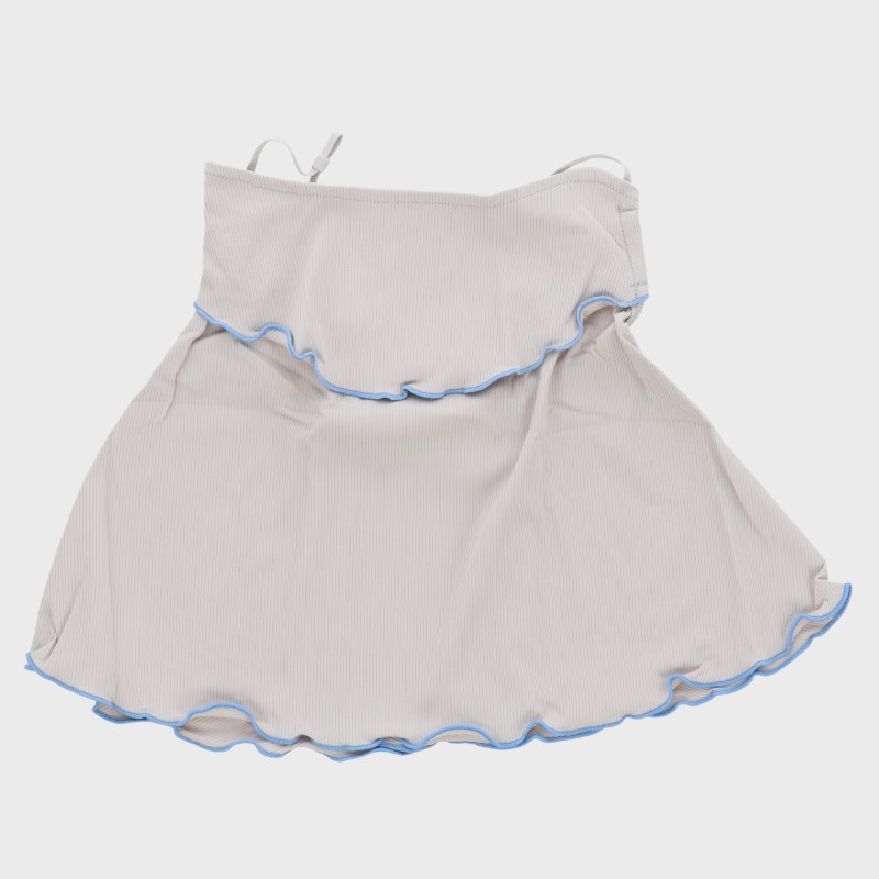 婦人『冷感リブメロウ フェイス&ネックカバー』フェイスカバー『ひんやり冷感』