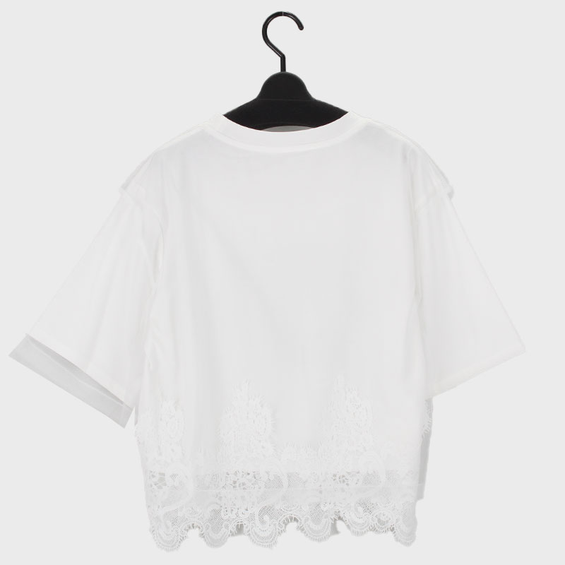 婦人チュール&レース Tシャツ