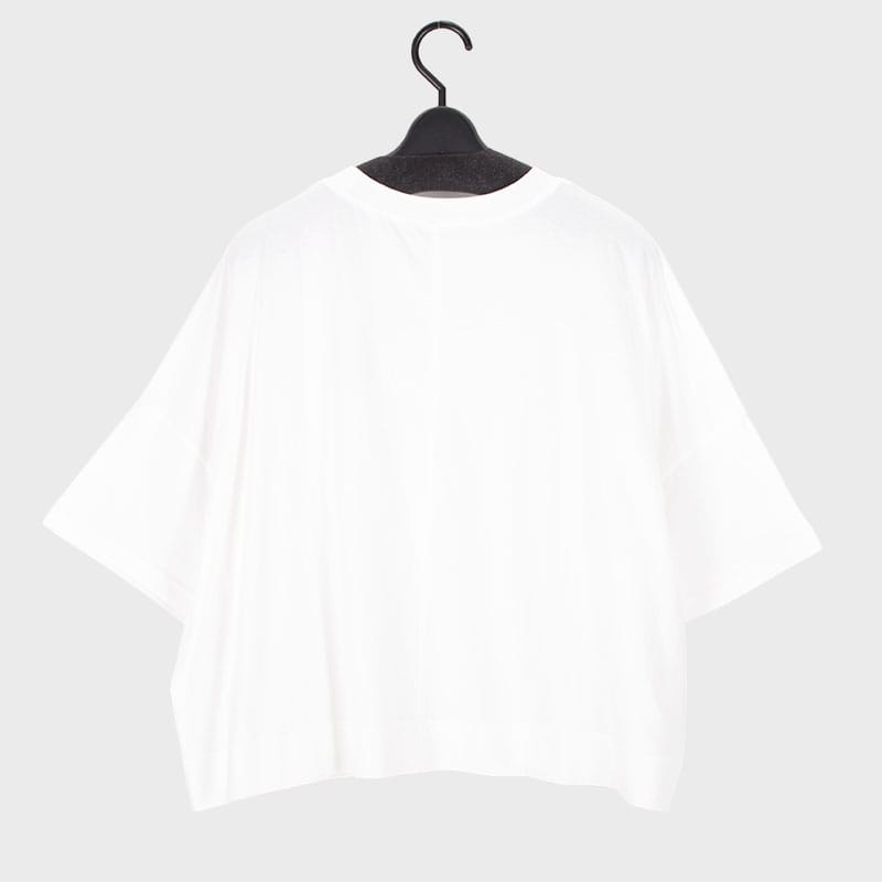 婦人『LAFFINEE』胸ロゴTシャツ