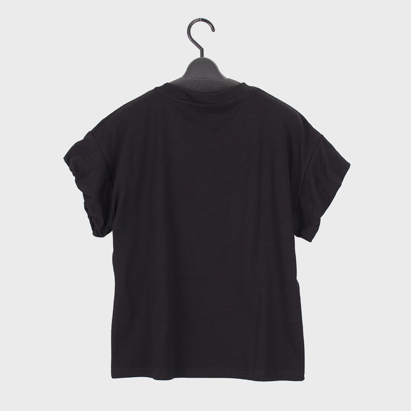 婦人『VERITE』レースプリントTシャツ