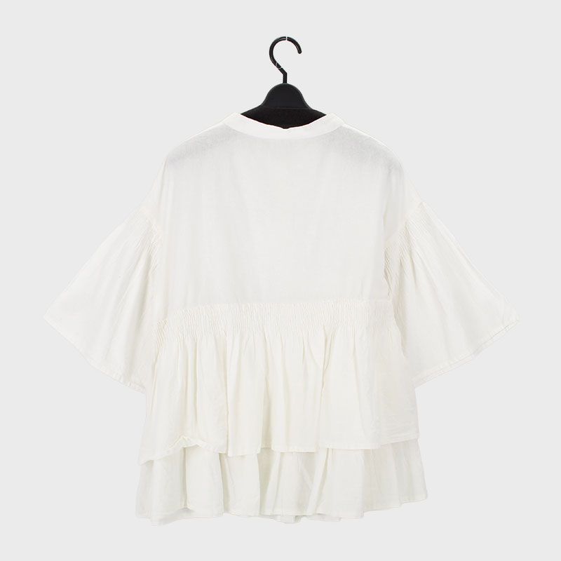 婦人『VERITE』切替アシメシャツ